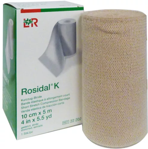 ROSIDAL 5 M X 8 CM KOMPRESSZIÓS PÓLYA 70% MEGNYÚLÁSÚ