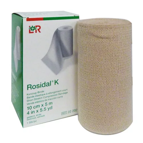 ROSIDAL 5 M X 10 CM KOMPRESSZIÓS PÓLYA 70% MEGNYÚLÁSÚ