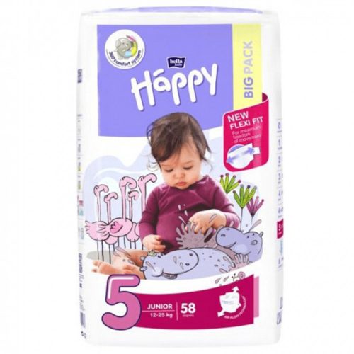 BELLA BABY JUNIOR 12-25 KG 58 db/csomag