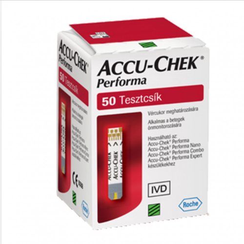 ACCU-CHEK PERFORMA 50X TESZTCSÍK