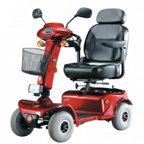 KARMA KS-343 mozgássérült scooter piros