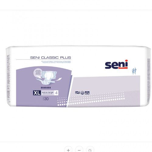 SENI CLASSIC PLUS EXTRA LARGE (3100 ML) inkontinencia nadrágpelenka