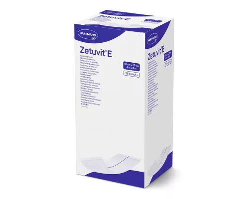 ZETUVIT 10 X 20 CM nevszívó sebpárna