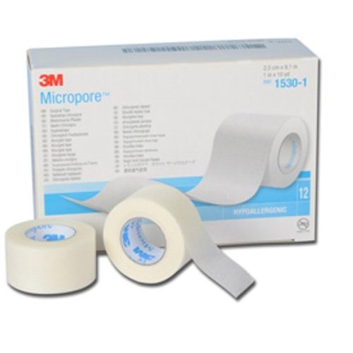 3M MICROPORE™ ragtapasz - 2,5 cm x 9.14 m