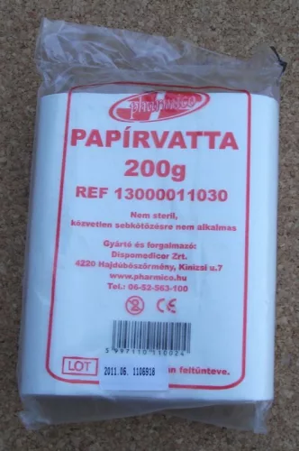 VATTA PAPÍR 200 G NEM STERIL