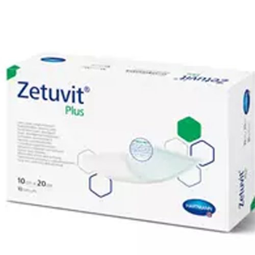 ZETUVIT PLUS 10 X 20 CM szuperabszorbens sebpárna