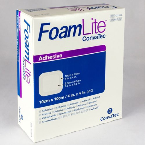 FOAM LITE CONVATEC ÖNTAPADÓ HABKÖTSZER 10 X 10 CM