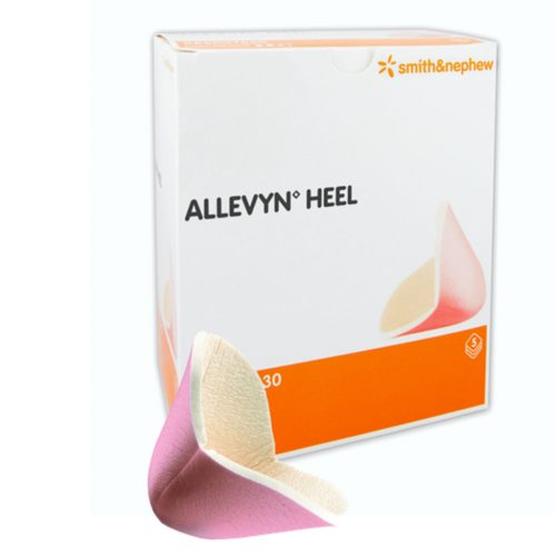 ALLEVYN HEEL hidrocelluláris habkötszer ragasztószegély nélkül 10,5 x 13,5 cm