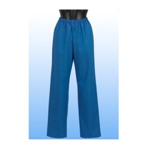Nadrág műtős kék gumis derekú extra méret
