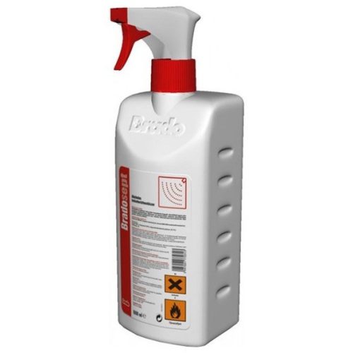 Fertőtlenítő BRADOSEPT spray 1L felület aldehidmentes