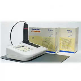   CRP vizsgáló készülék NycoCard (CRP, HgA1c, D-dimer,vizelet albumin)