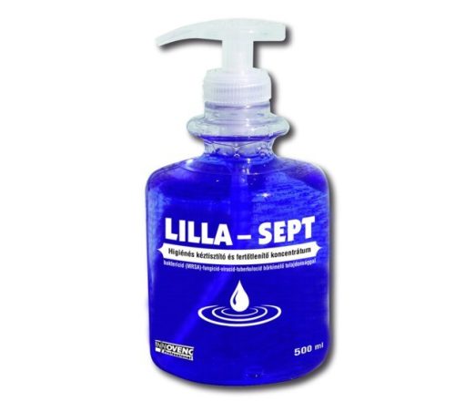 Lilla-Sept 500 ml pumpás kézfertőtlenítő szappan