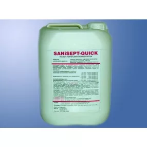 Sanisept-Quick 5 liter felület fertőtlenítő