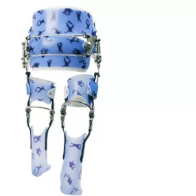   J-78/B Kétoldali medenceöves-négykörsínes csípő-térd-boka-láb ortézis