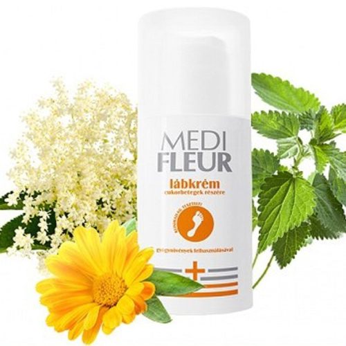 MEDIFLEUR lábkrém cukorbetegeknek 100 ml