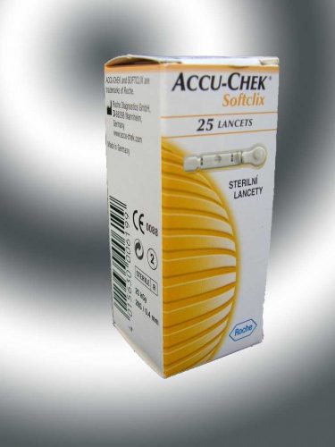 Vérvételi lándzsahegy AccuChekhez 25 db