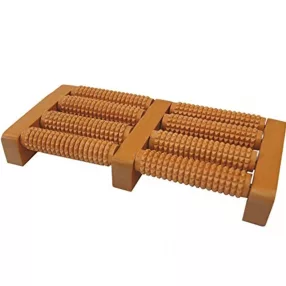   SUNDO Fa talpmasszírozó 2x4 görgős, akupresszurás sorral