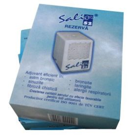 Szűrőbetét kicsi - Salin 2 sóslevegő készülékhez