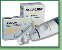 Vérvételi lándzsahegy AccuChek Softclix Pro 200 db/doboz