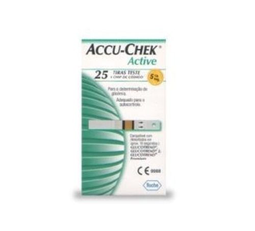 Tesztcsík Accu-Chek Active 25 db/doboz