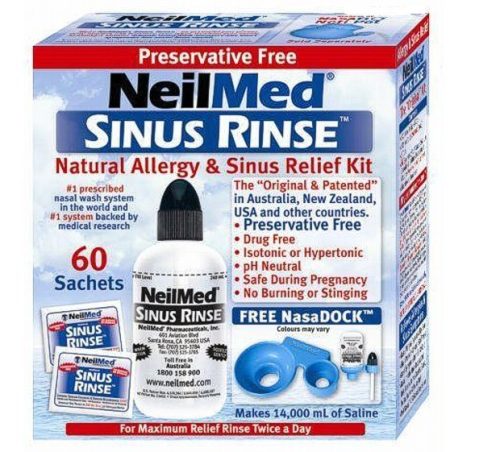 Orr és arcüreg öblítő felnőtteknek NeilMed 240ml/60 tasak