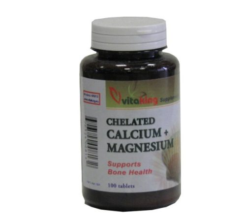 Chelated calcium+Magnesium 500/250mg (100) tabletta VITAKING