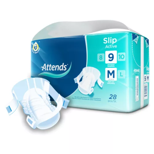 ATTENDS SLIP ACTIVE 9L (2656 ML) 28 db/csomag