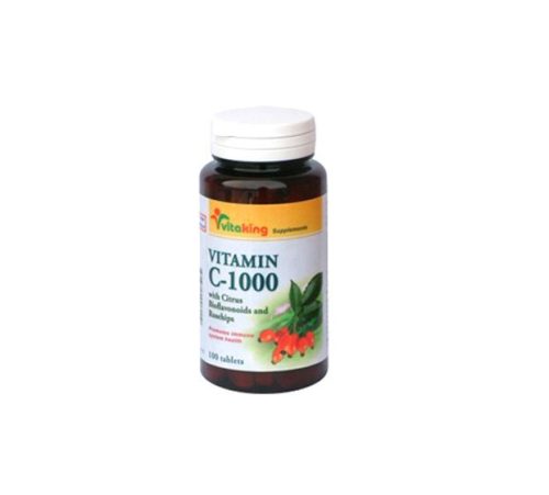 Vitamin C-1000mg 100db-os tabletta VITAKING