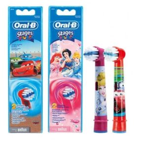 Fogkefe kefekészlet pótfej Oral-B EB10-2 gyerek 2 db fiús