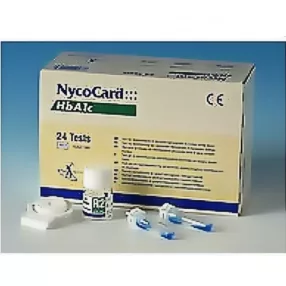 HgA1c kontrol teszt NycoCard készülékhez 2x1,5 ml
