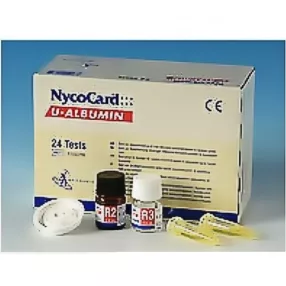 U-Albumin kontrol teszt NycoCard készülékhez 2x1,5 ml