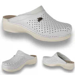 Fehér női klumpa COMFORT PU100