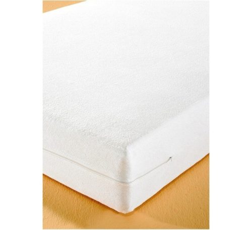 Vízhatlan PVC / frottír matracvédő huzat 90x200x10 cm frottír