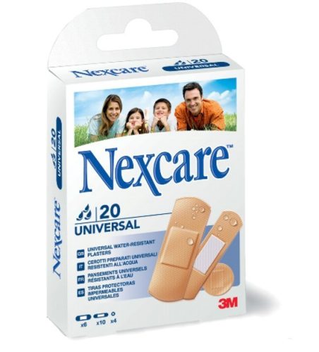 NEXCARE univerzális vegyes sebtapasz 20x