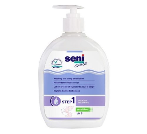 SENI CARE tápláló tisztító testlemosó 500ml