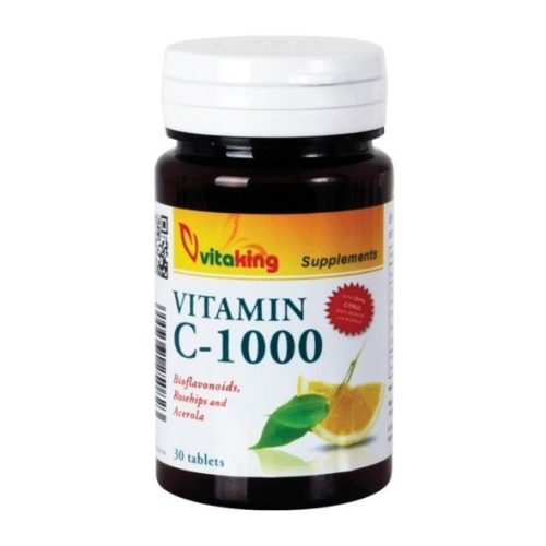 C-vitamin 1000 mg / 30 db +CSIPKE+ACEROLA+BIOFLAVONOID VITAKING