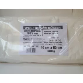 Vatta papír vágott 40 X 60cm 500g nem steril