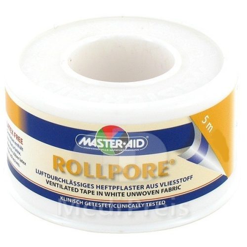 ROLLPORE hypoallergén ragtapasz 5m x 1,25 cm