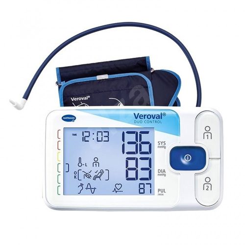 Veroval duo control automata érnyomásmérő M-es mandzsettával