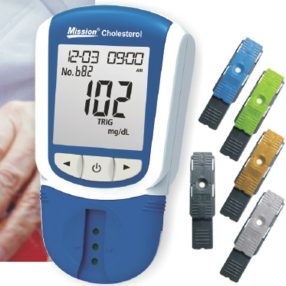   Koleszterin, HDL, triglicerid meghatározó készülék MISSION