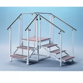 Járásgyakorló lépcső 90 fokos kivitelű