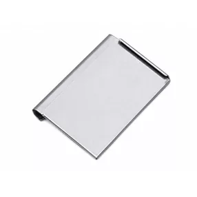 Inox lázlaptartó plexi üveggel