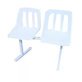 Várótermi pad 2 üléses Vario ülőkével