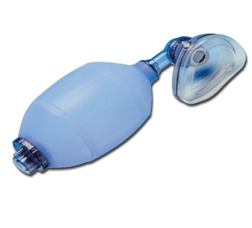 Lélegeztető ballon + maszk SILICONE felnőtt