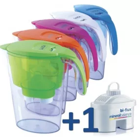 LAICA COLOR CLEAR víztisztító kancsó fehér