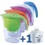 LAICA COLOR CLEAR víztisztító kancsó fehér