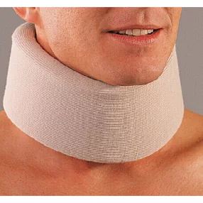   Félmerev anatómiai nyakrögzítő SCHANZ gallér 11 cm magas/bézs 1-es