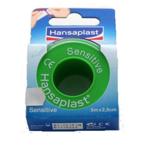 Hansaplast Sensitive sebtapasz 5 m x 2,5 cm