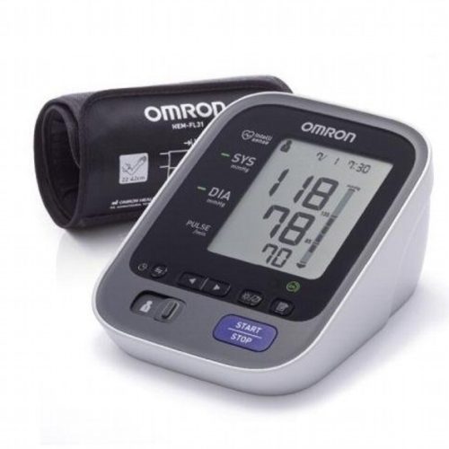 OMRON M7 Intelli IT Intellisense felkaros okos-vérnyomásmérő BT, AFIB