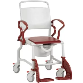 REBOTEC BONN-HIGI tusolószék - szoba WC bordó